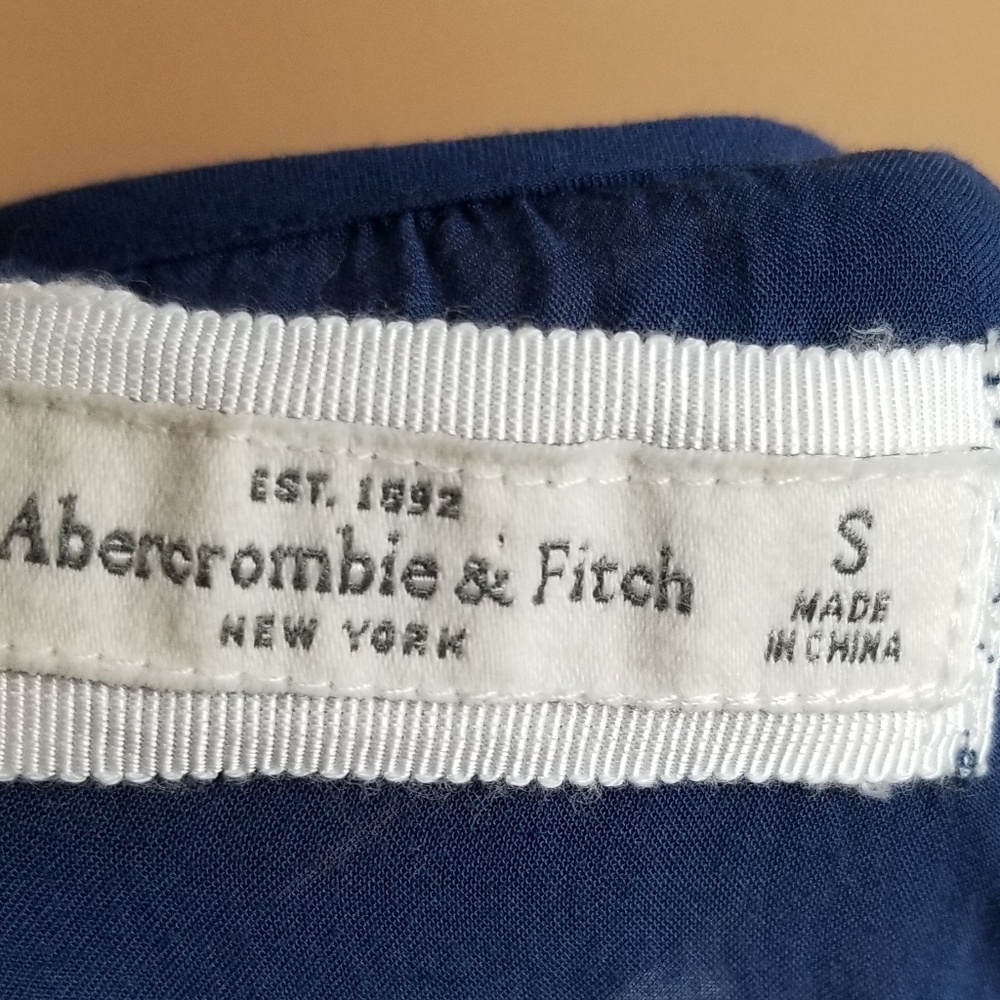 Abercrombie & Fitch Blue Embroidered Tunic - P2 - Picture 6 of 7